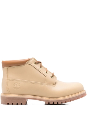 Timberland lace-up leather boots - Neutrals