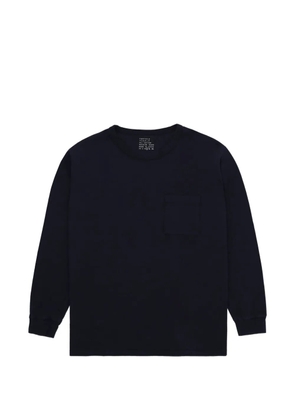 Fortela chest pocket sweater - Black