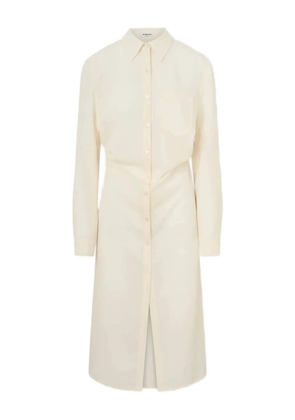 La Piscine midi shirt dress - Neutrals