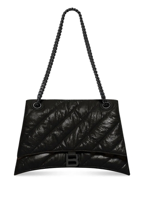 Balenciaga medium Crush chain-strap shoulder bag - Black