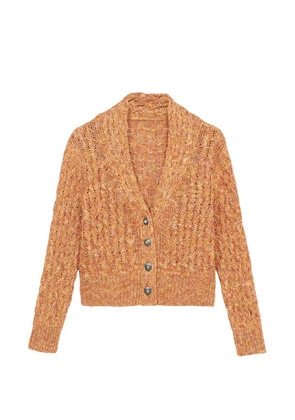 Fortela Lola buttoned cardigan - Orange