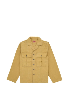 Fortela bellows pocket button shirt - Neutrals