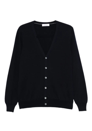Gran Sasso button-front wool cardigan - Blue