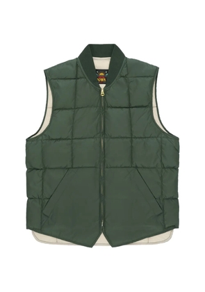 Fortela Vest1 padded zip gilet - Green