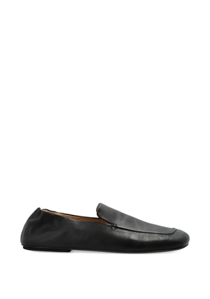 Marsèll gathered leather loafers - Black