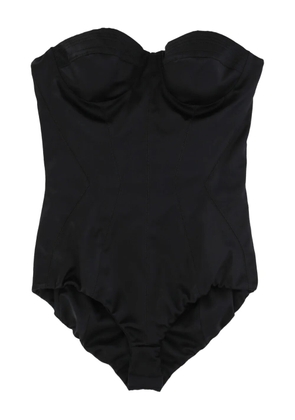 Ermanno Scervino strapless bodysuit - Black