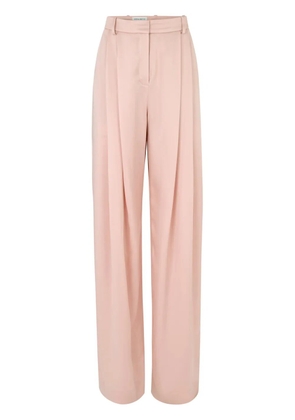 Nina Ricci pleated wide-leg trousers - Pink