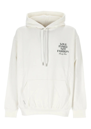 Family First logo hoodie - White