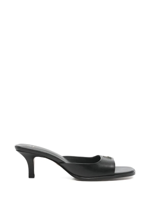 Patrizia Pepe square-toe heeled sandals - Black