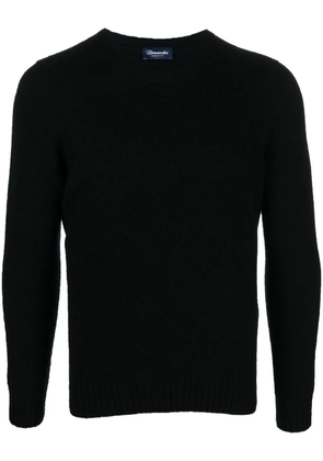 Drumohr crew-neck wool jumper - Black