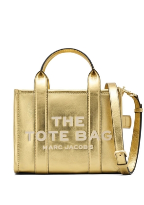Marc Jacobs The Small Metallic Tote bag - Gold