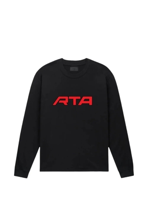 RTA Lawrence logo long-sleeve T-shirt - Black