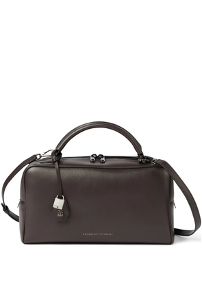 Brunello Cucinelli Boston Explorer tote bag - Brown