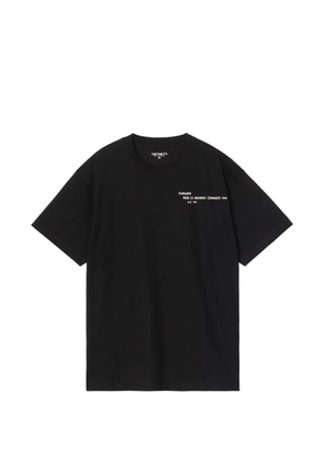 Carhartt WIP punched T-shirt - Black