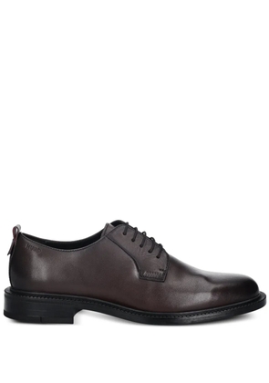 HUGO lace-up leather shoes - Brown