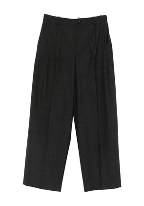 SOLOTRE pleated trousers - Black