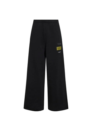 MM6 Maison Margiela elasticated patch pocket trousers - Black