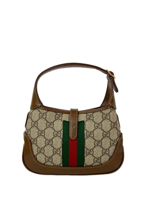 Gucci Pre-Owned 2016-2025 Mini GG Supreme Web Jackie 1961 crossbody bag - Brown