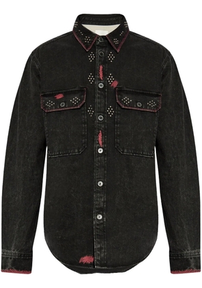 MARANT Osco denim overshirt - Black