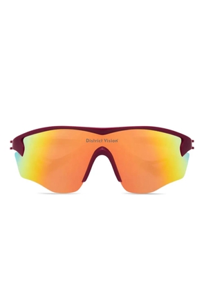 District Vision Junya Racer shield sunglasses - Purple