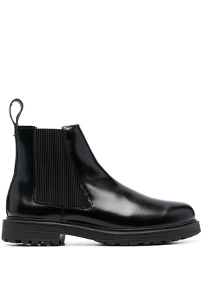Diesel Alabhama leather ankle boots - Black