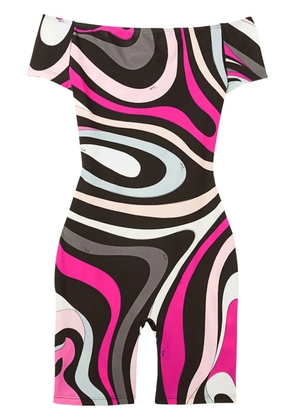 PUCCI marmo-print jumpsuit - Black