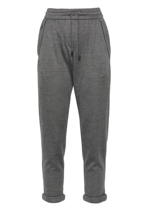 Brunello Cucinelli Monili-detail track pants - Grey