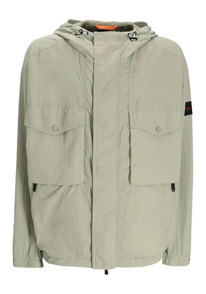 BOSS Omusk hooded coat - Green