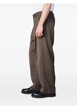 NN07 Kay pleated trousers - Brown