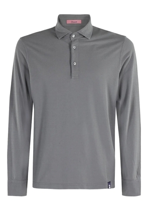 Drumohr cotton polo shirt - Grey
