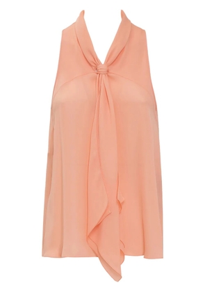 Emporio Armani knot-detail blouse - Pink