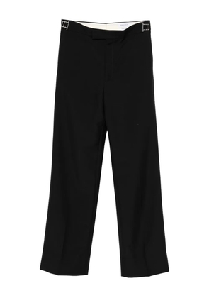 Alexander McQueen buckle-fastening trousers - Black