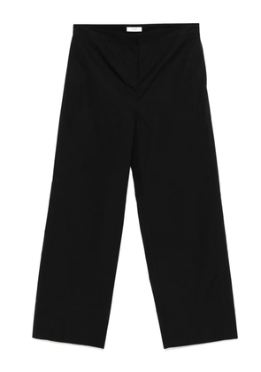 TOTEME twisted-seam trousers - Black