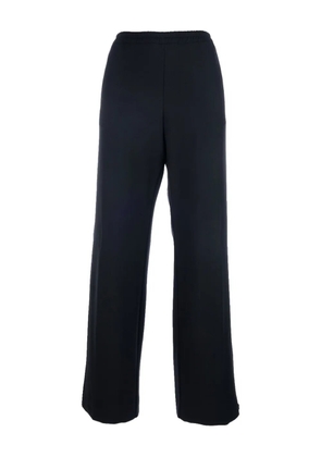 Cruna elastic-waistband trousers - Black