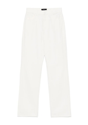 7 For All Mankind Tess trousers - White