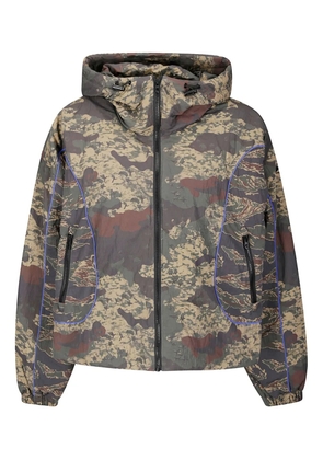 Diesel G-Adiel camouflage-print bomber jacket - Grey