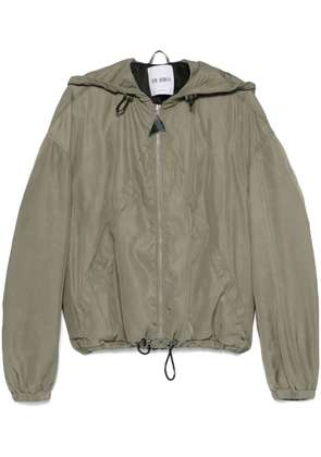The Attico hooded bomber jacket - Green
