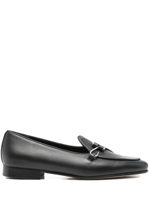 Edhen Milano buckle-detail leather loafers - Black