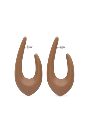 Panconesi Spada drop earrings - Brown