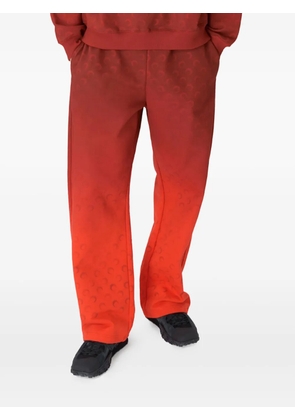 Marine Serre Moon faded track pants - Red