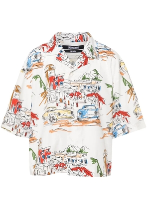 Jacquemus La Chemise Casaco cotton shirt - White