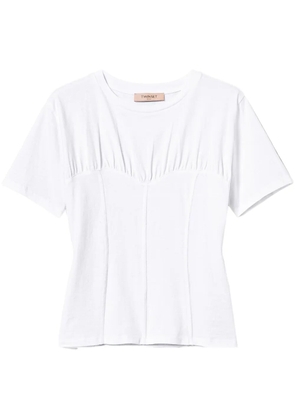 TWINSET bustier T-shirt - White
