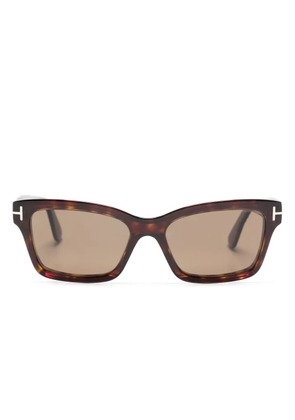 TOM FORD Eyewear Mikel square-frame sunglasses - Brown