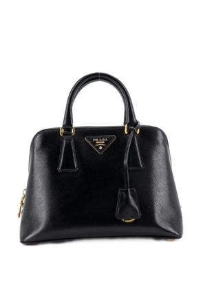 Prada Pre-Owned Promenade Bag Vernice Saffiano Leather Small satchel - Black