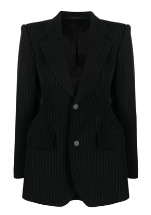 Balenciaga Hourglass pinstripe single-breasted blazer - Black