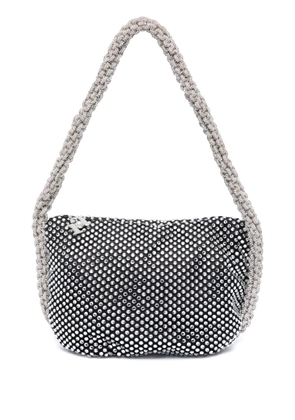 Rosantica Amelia crystal-embellished tote bag - Black
