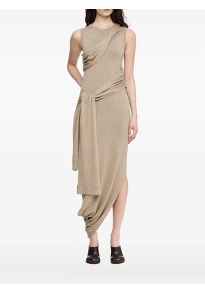 JW Anderson sleeveless midi dress - Neutrals