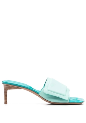 Jacquemus slip-on 60mm heels - Blue