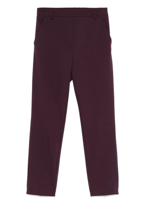 Blanca Vita tapered trousers - Purple