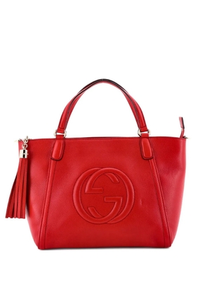 Gucci Pre-Owned Soho Convertible Top Handle Bag Leather Small satchel - Red